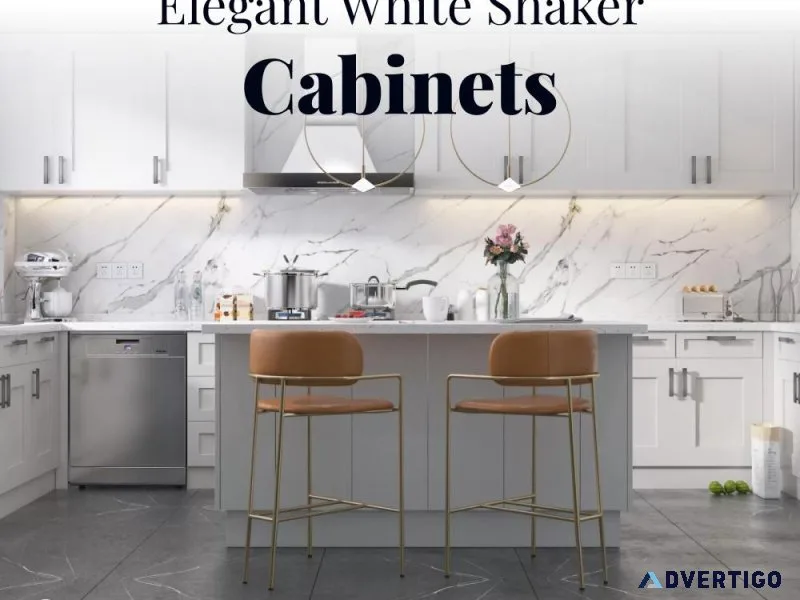 Discover Timeless Elegance with White Shaker Cabinets
