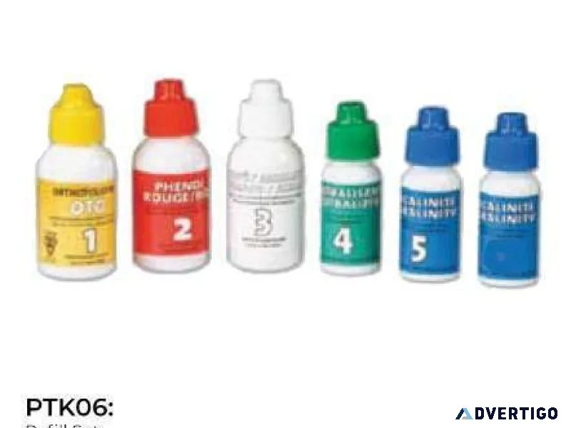 Refill Set for 5-way Test Kit PTK05 (PTK06)