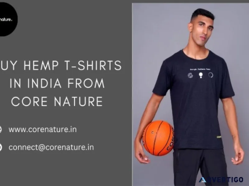 Buy Hemp T-Shirts in India from Core Nature