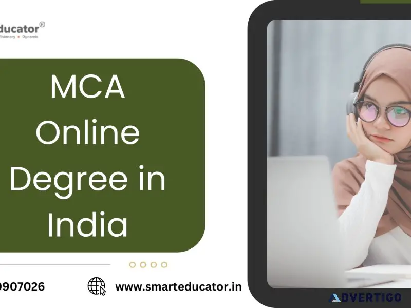 Mca online degree in india
