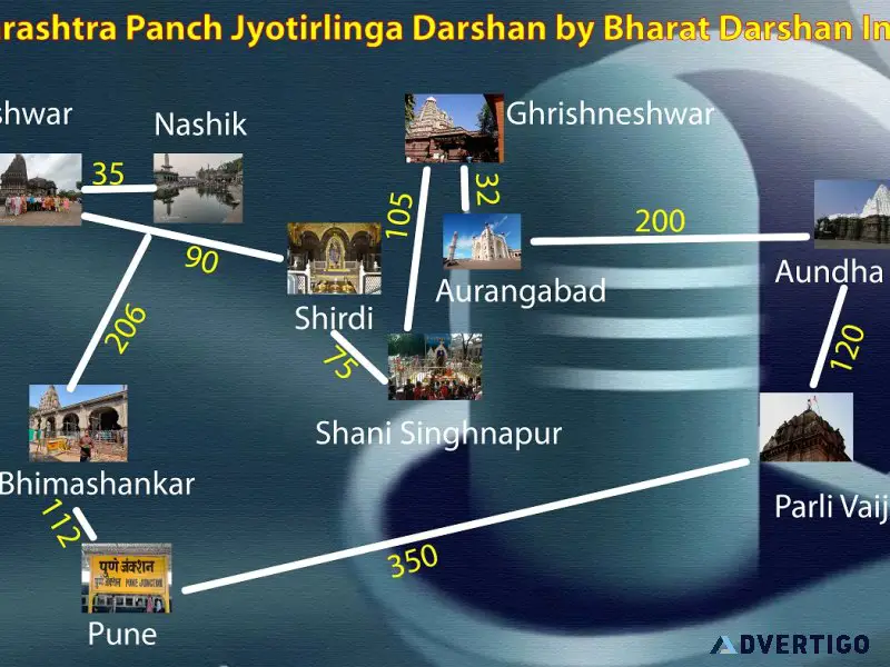 Panch jyotirlinga with shirdi and shani shingnapur darshan