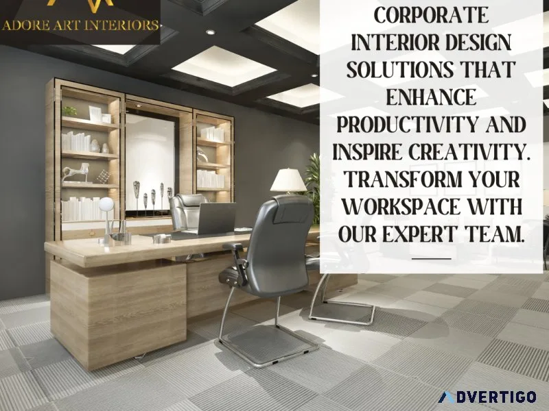 Enhancing workspaces: corporate interior design services
