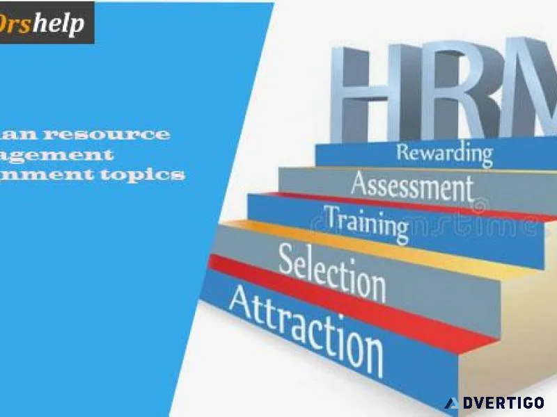 Human resource management assignment topics