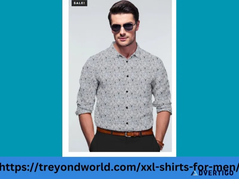 Stylish comfort: explore xxl shirts for men