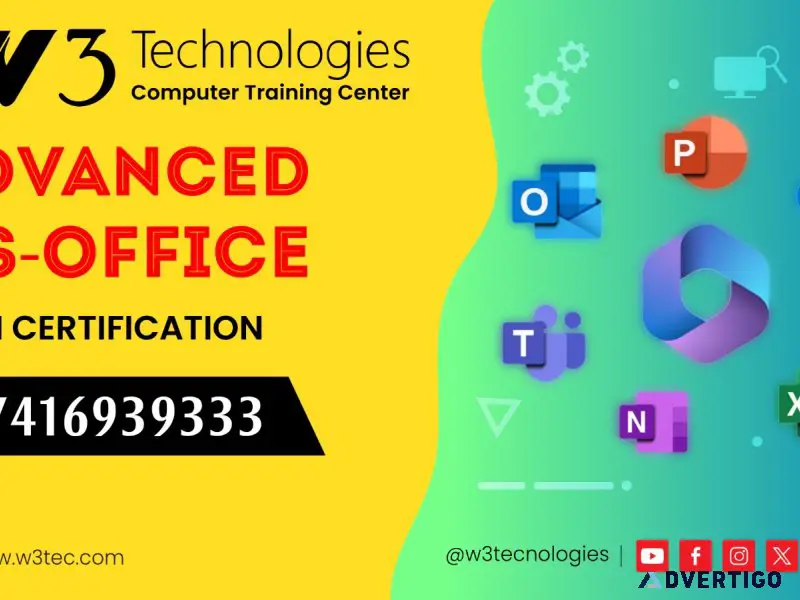 Advance ms-office training institute