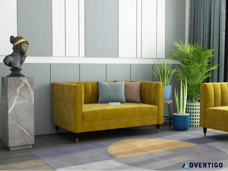 Explore urbanwood s velvet sofa set collection