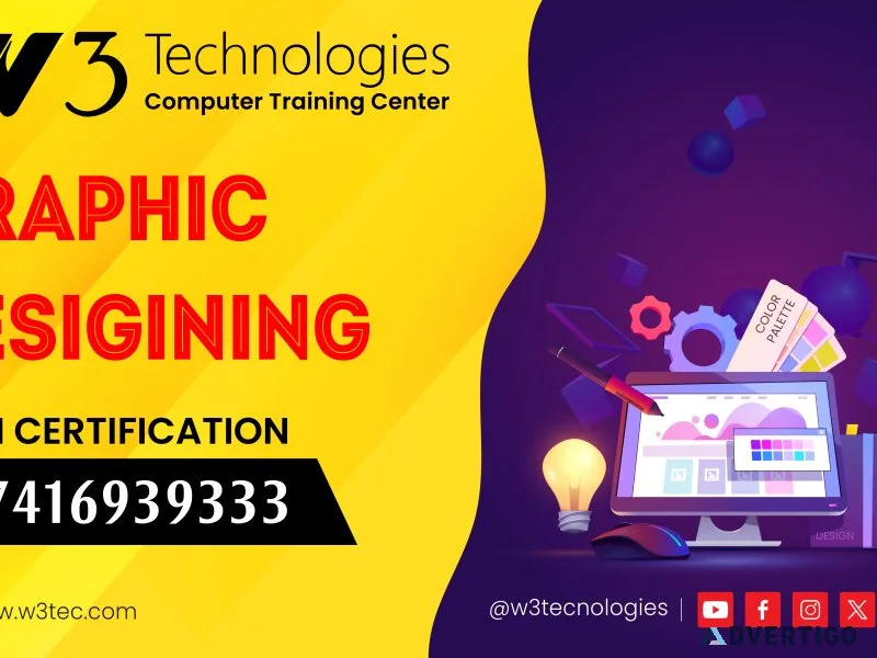 Graphic designing training institute