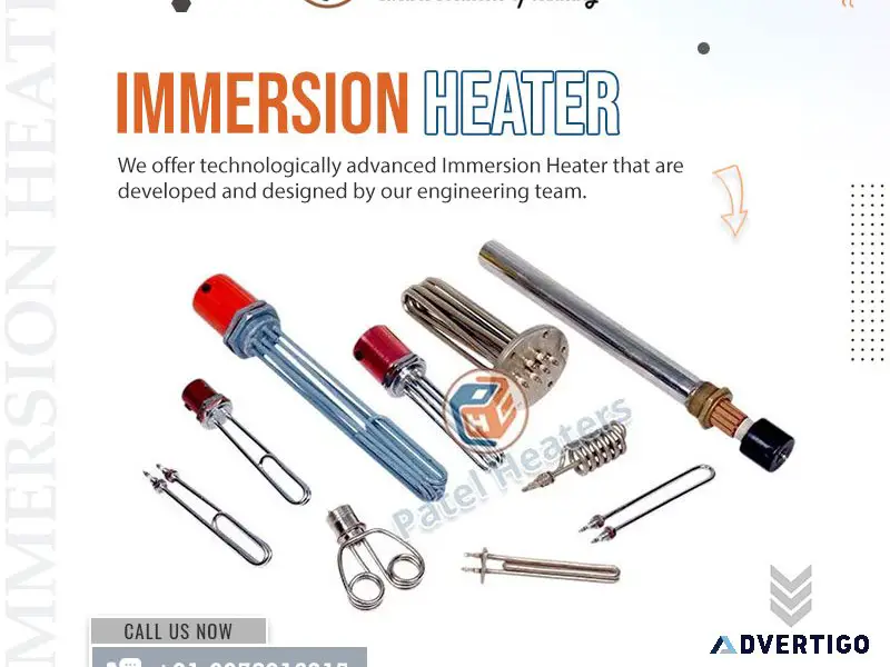 Choose immersion heater for optimal results