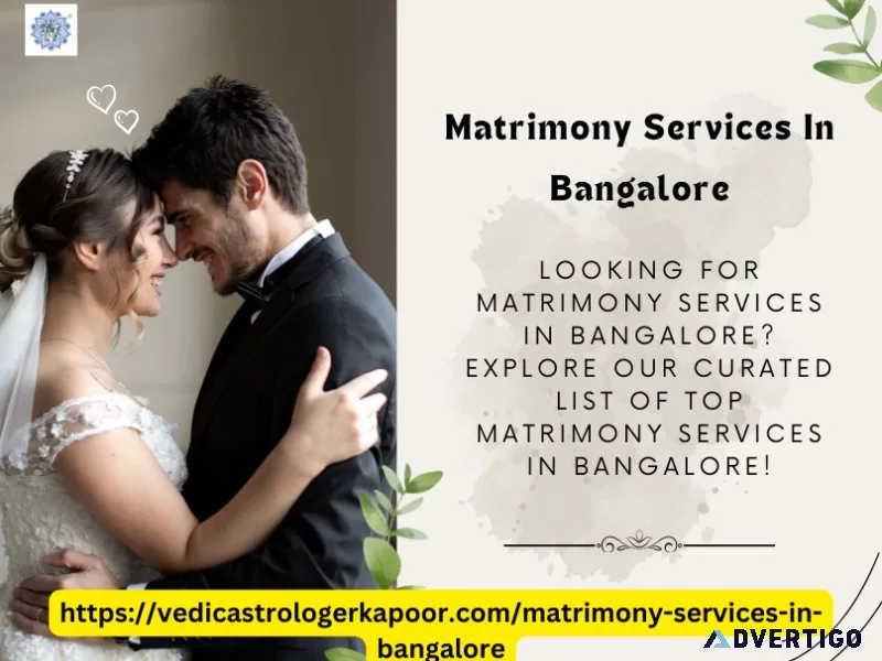 Book matrimony services in bangalore