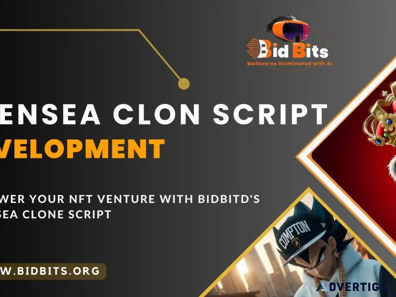 Bidbits opensea clone script