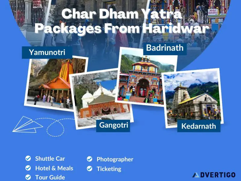 Char dham yatra package from haridwar | global royal holidays