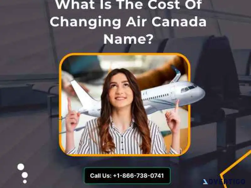 What is the cost of changing air canada name?