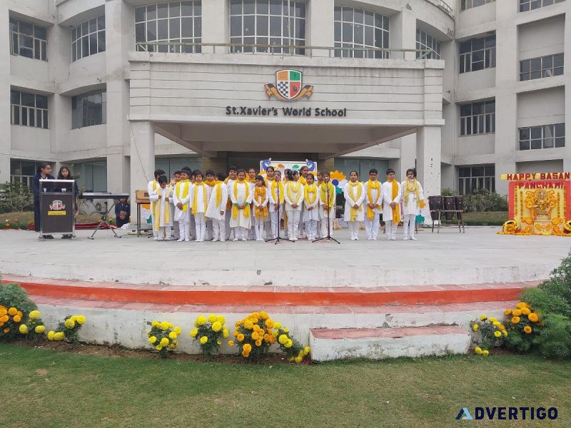 Best Schools in Govindpuram Ghaziabad  St. Xavier s World School