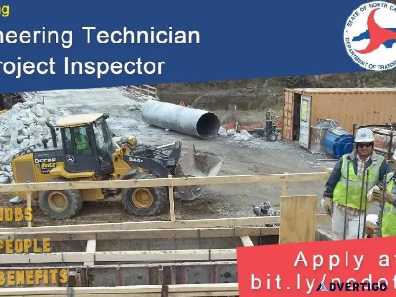 Engineering Technician - Project Inspector - Entry Level
