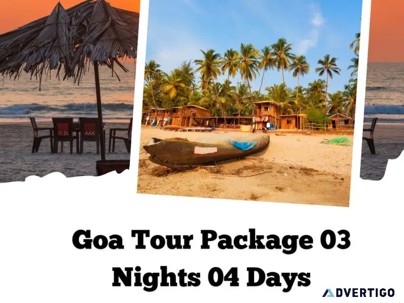 Goa tour package 03 nights 04 days | global royal holidays