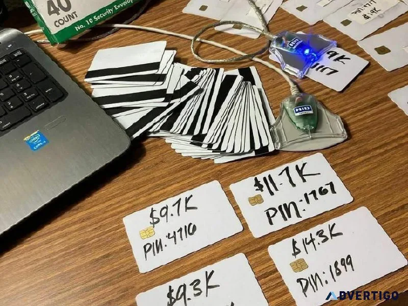 CLONE CREDIT CARDS FOR SALE