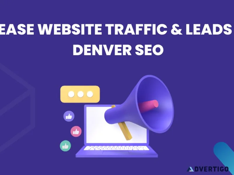 Increase website traffic & leads with denver seo