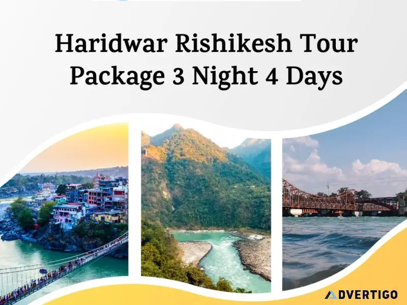 Haridwar rishikesh tour package 3 night 4 days
