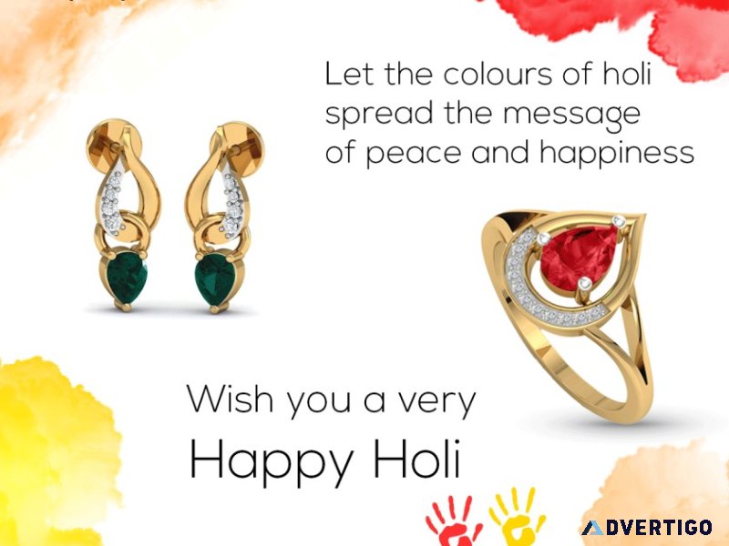 Holi special ring design, party wear jewellry