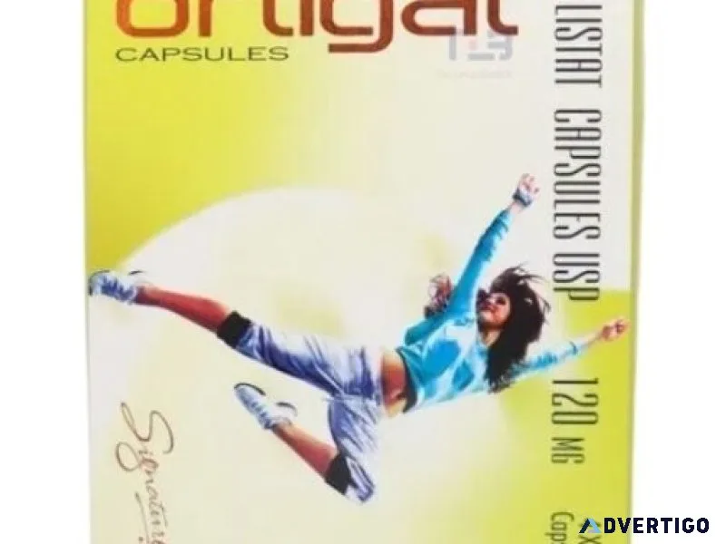Orligal 120mg orlistat capsules