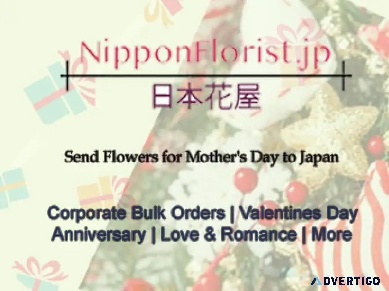 Send flowers for mother s day to japan