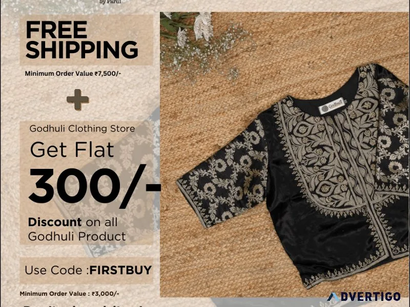 Godhuli online saree, blouse collection
