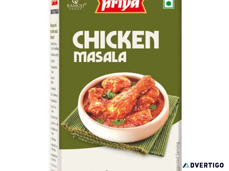 Chicken masala | buy chicken masala powder online | priya foods