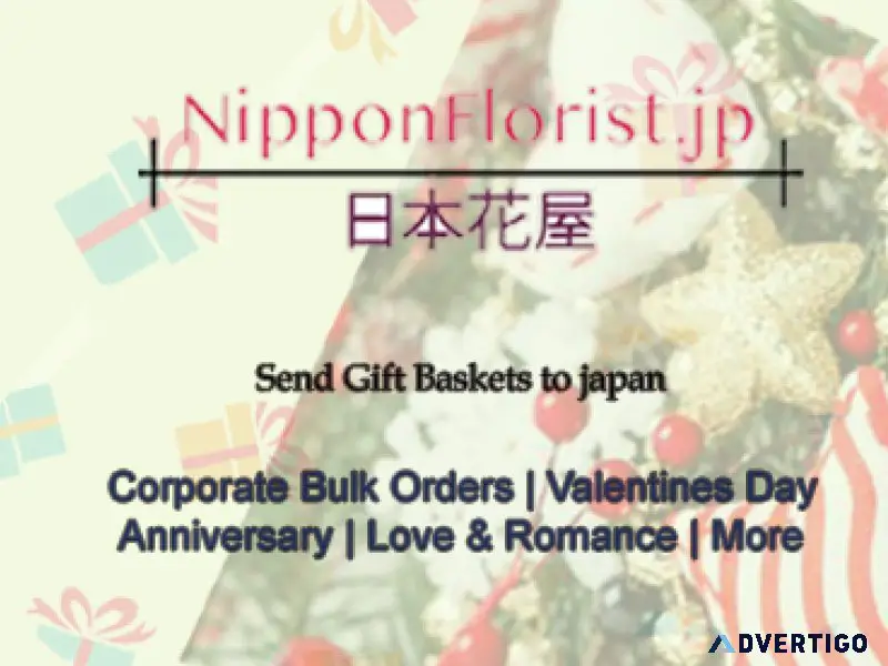 Nipponfloristjp s premium collection of exquisite gift baskets