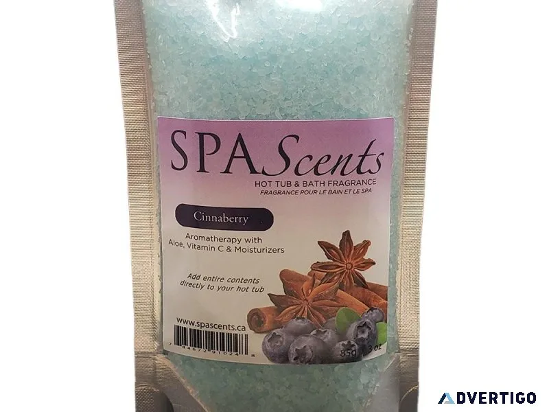SpaScents 85g Crystal Pouch Cinnaberry