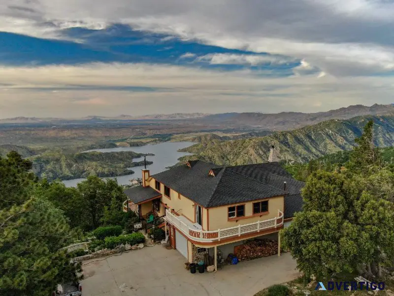 Mountaintop Home with Lake Views