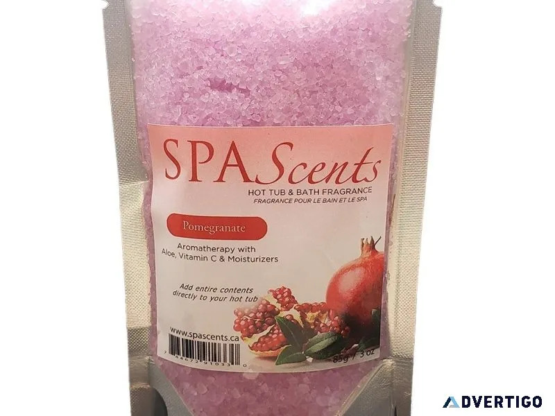 SpaScents 85g Crystal Pouch Pomegranate