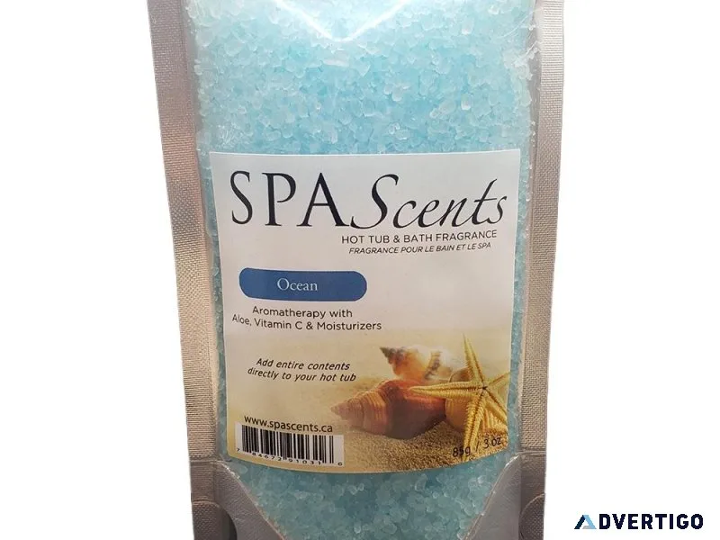 SpaScents 85g Crystal Pouch Ocean