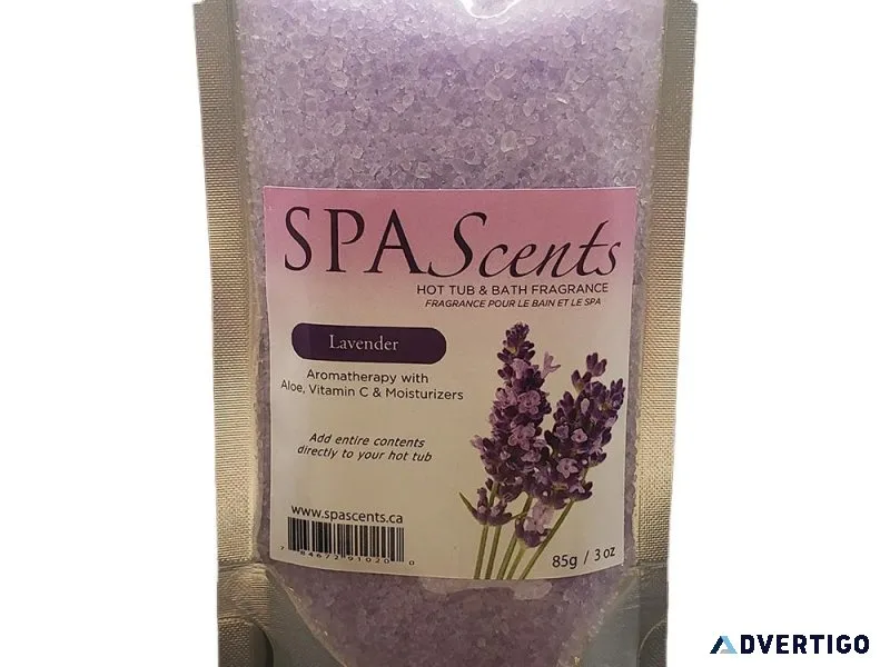 SpaScents 85g Crystal Pouch Lavender