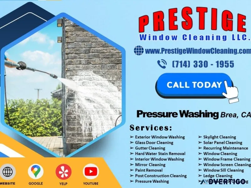 Pressure Washing Brea CA