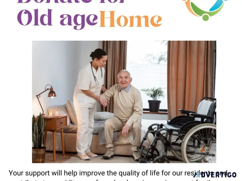 Donate for old age home in noida