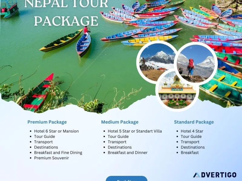 Nepal tour packages from gorakhpur