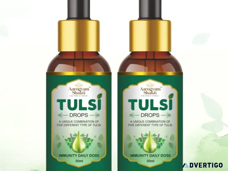 Boost your immunity with ayurvedic tulsi drops for cold