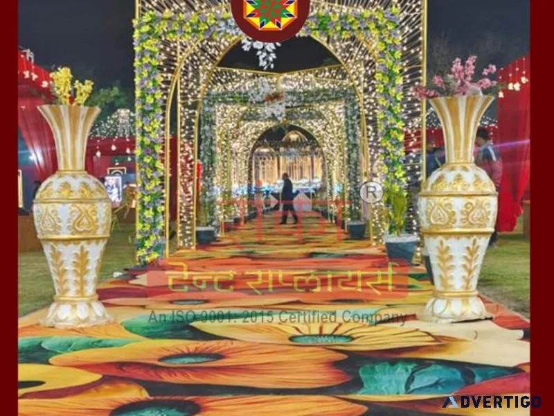 Wedding carpets, also known as galicha, ranka tent suppliers