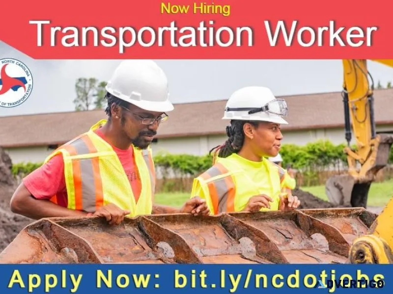 Transportation Worker IV - 4 Openings