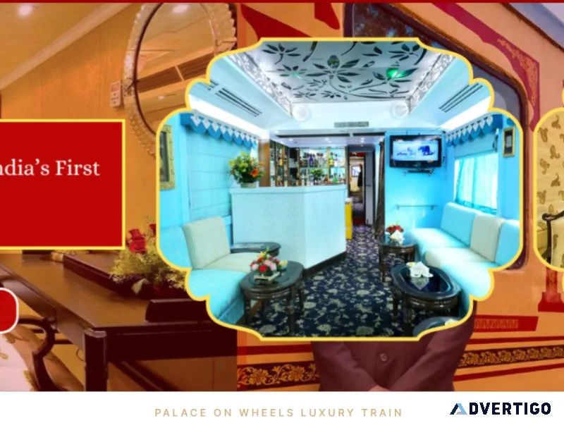 Palace on wheels : luxury train tour to india