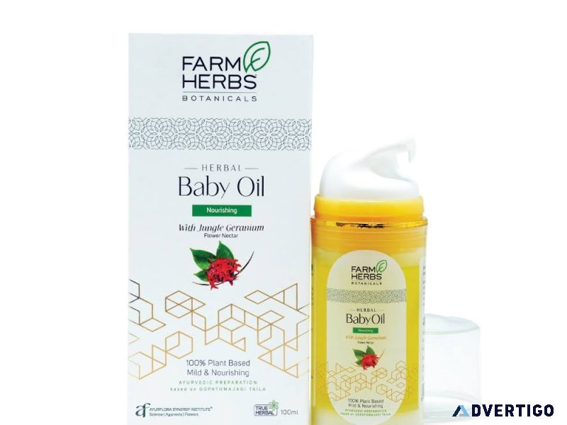 Farmherbs 100% pure herbal hair oil