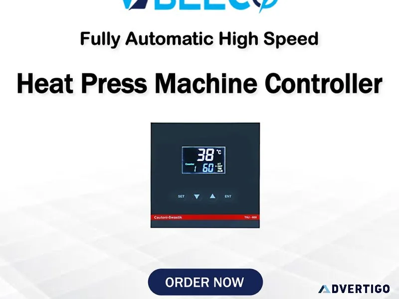Heat press machine controller