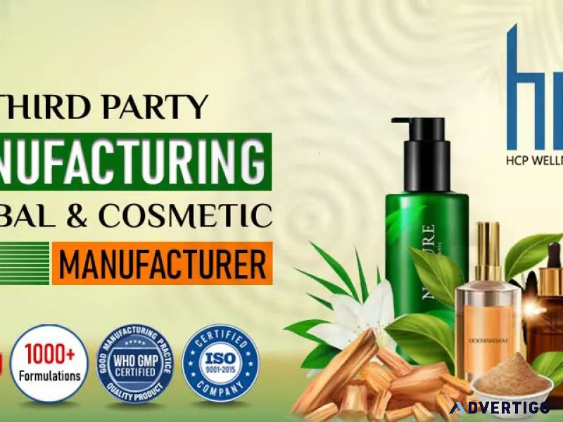 Top third party cosmetic manufacturers in india
