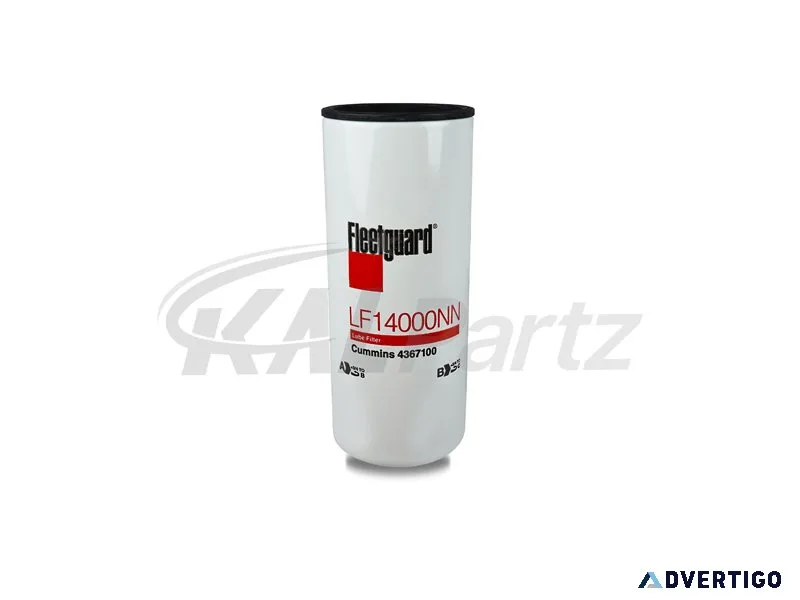 Enhance engine protection with fleetguard lube filter nano net
