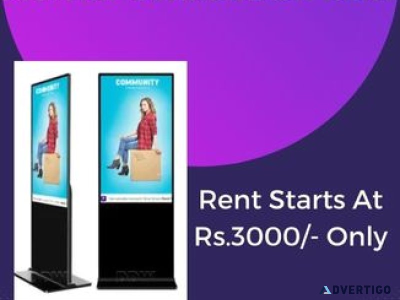 Digital standee on rent in mumbai starts at rs3000/- only
