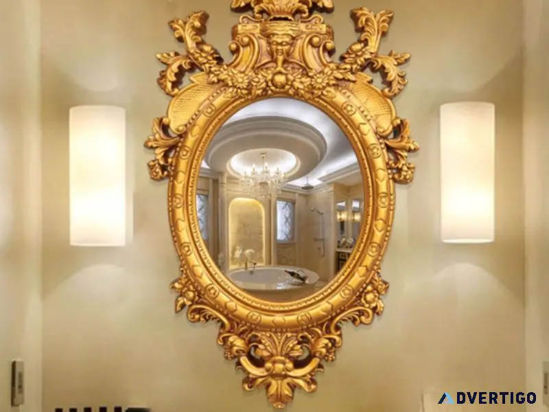 53  x 32  luxury european baroque full length wall mirror