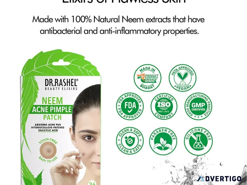 Neem acne pimple patch