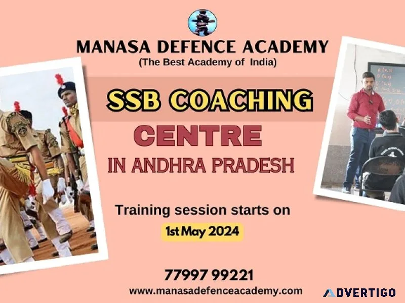 Ssb coaching centr in andhra pradesh