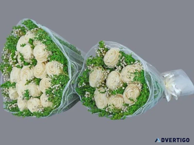 Dried flowers bouquet online india