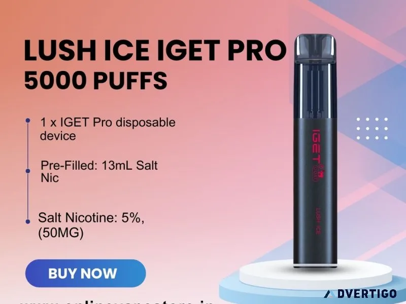 Lush ice iget pro 5000 puffs